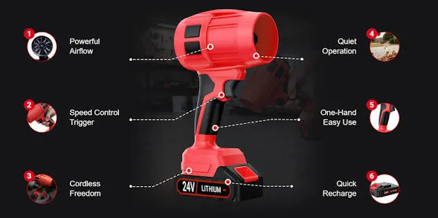 Key Features Of Wood Ranger Leaf Blower